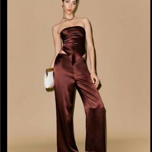 Reformation Marisol Silk Two Piece